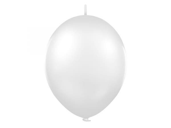 Linking Balloon 12'', Pastel white (1 pkt / 100 pc.)