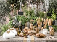 Dřevěná sada ECO příborů Woodland, 16cm, 3x6 ks