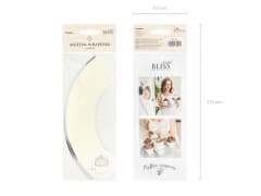 Obaly na košíčky, 4.8x7.6x4.6cm, světle béžové, 6ks