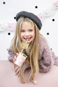 Papírové kelímky Cat, 200ml, 6ks