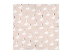 Ubrousky krásná labuť, 33x33cm, 20ks