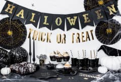 Papírová brčka, černá, 19.5cm, 250 ks